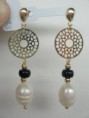 Brincos bijuteria dourado
